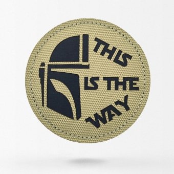 This is the way army patch