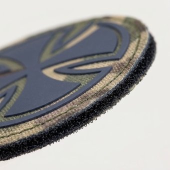 Cross patty camo patch