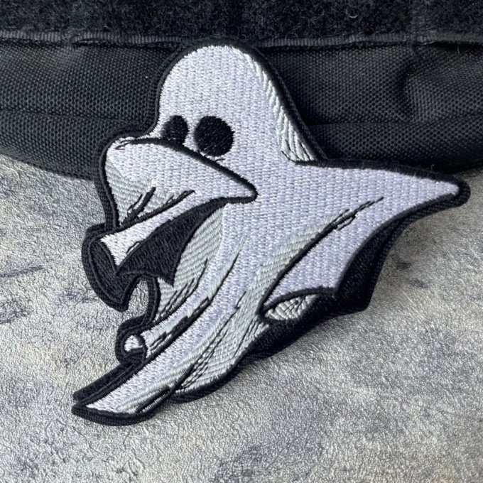 Ghost Halloween Embroidered patch