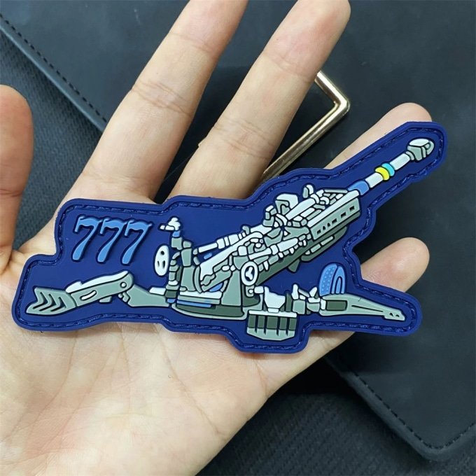 M777 Howitzer Tactical PVC Patch - Image 2