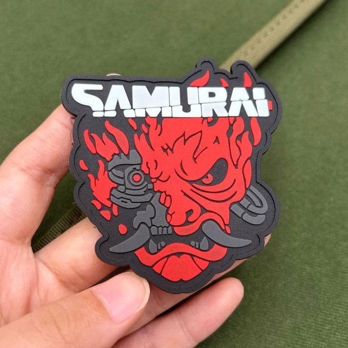 Samurai PVC Patche