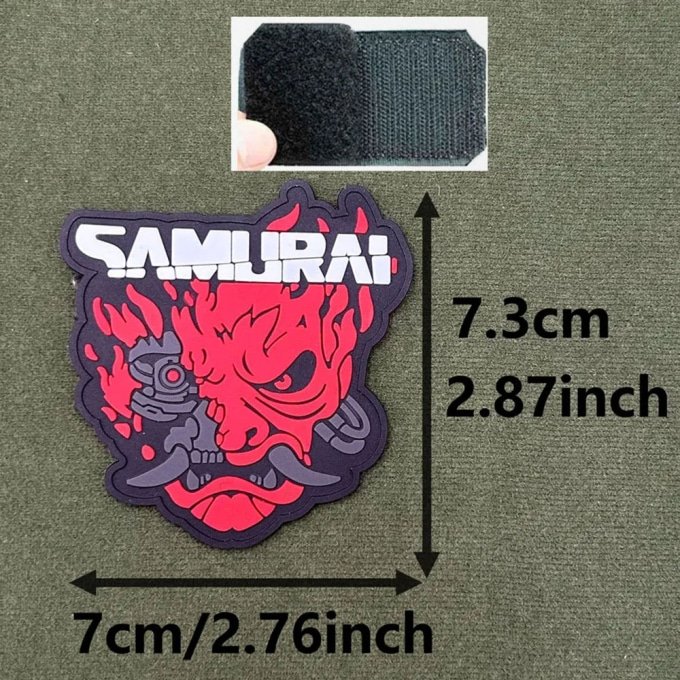 Samurai PVC Patche - Image 2