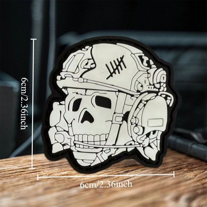 Tactical Skeleton Operator Patch - Image 2