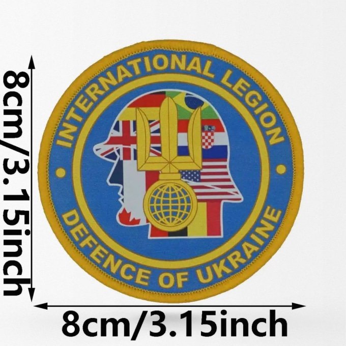 Ukraine International Legion Patch - Image 2
