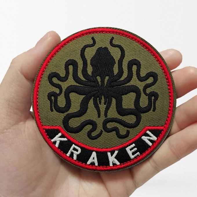 Ukrainian Kraken Military Morale Patch - Image 2