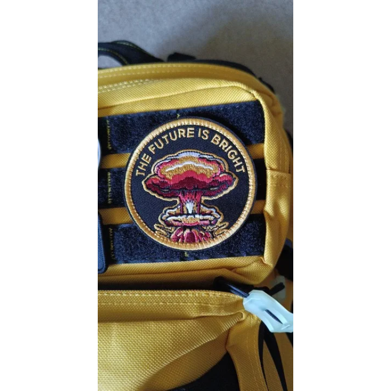 The future is bright patch photo review