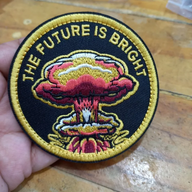 The future is bright patch photo review