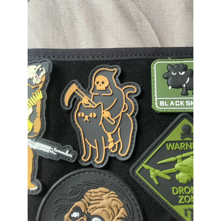 Sickle Reaper Glow PVC Patch photo review