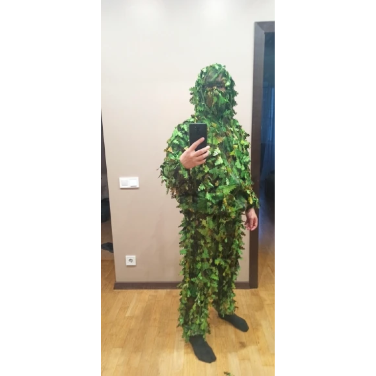 Bionic leaves ghillie suit photo review
