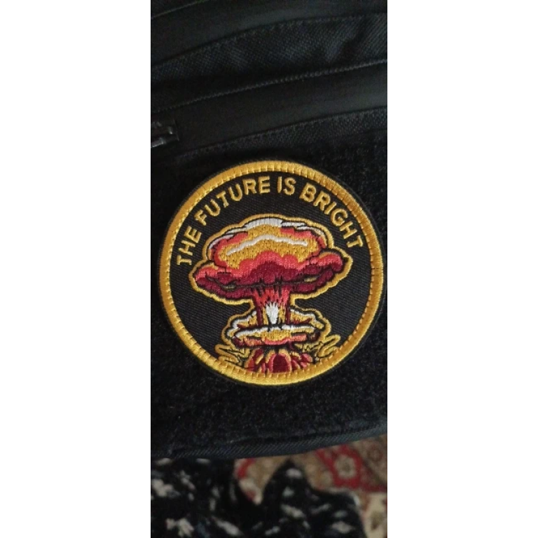 The future is bright patch photo review