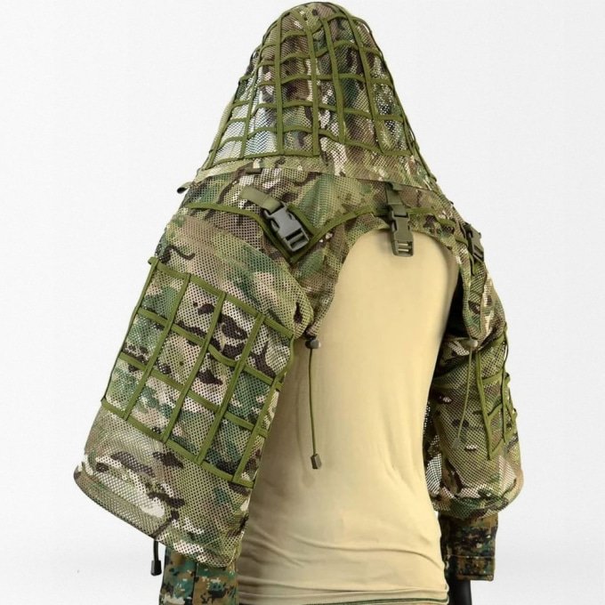 Ghillie mesh viper hood - Image 3