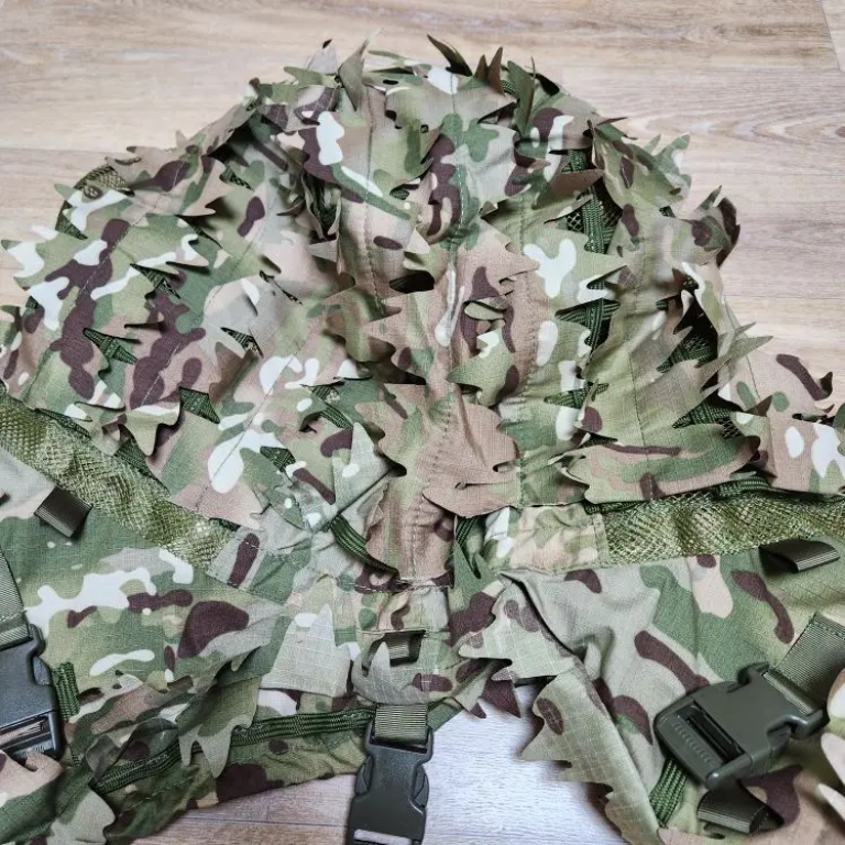 Ghillie leaf viper hood photo review