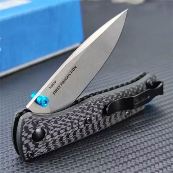 Carbon fiber tactical knife