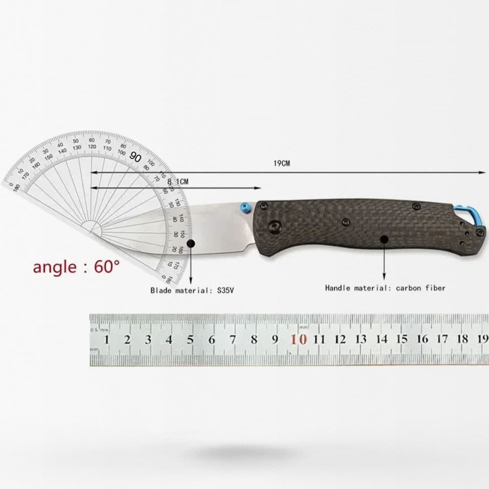 Carbon fiber tactical knife - Image 4