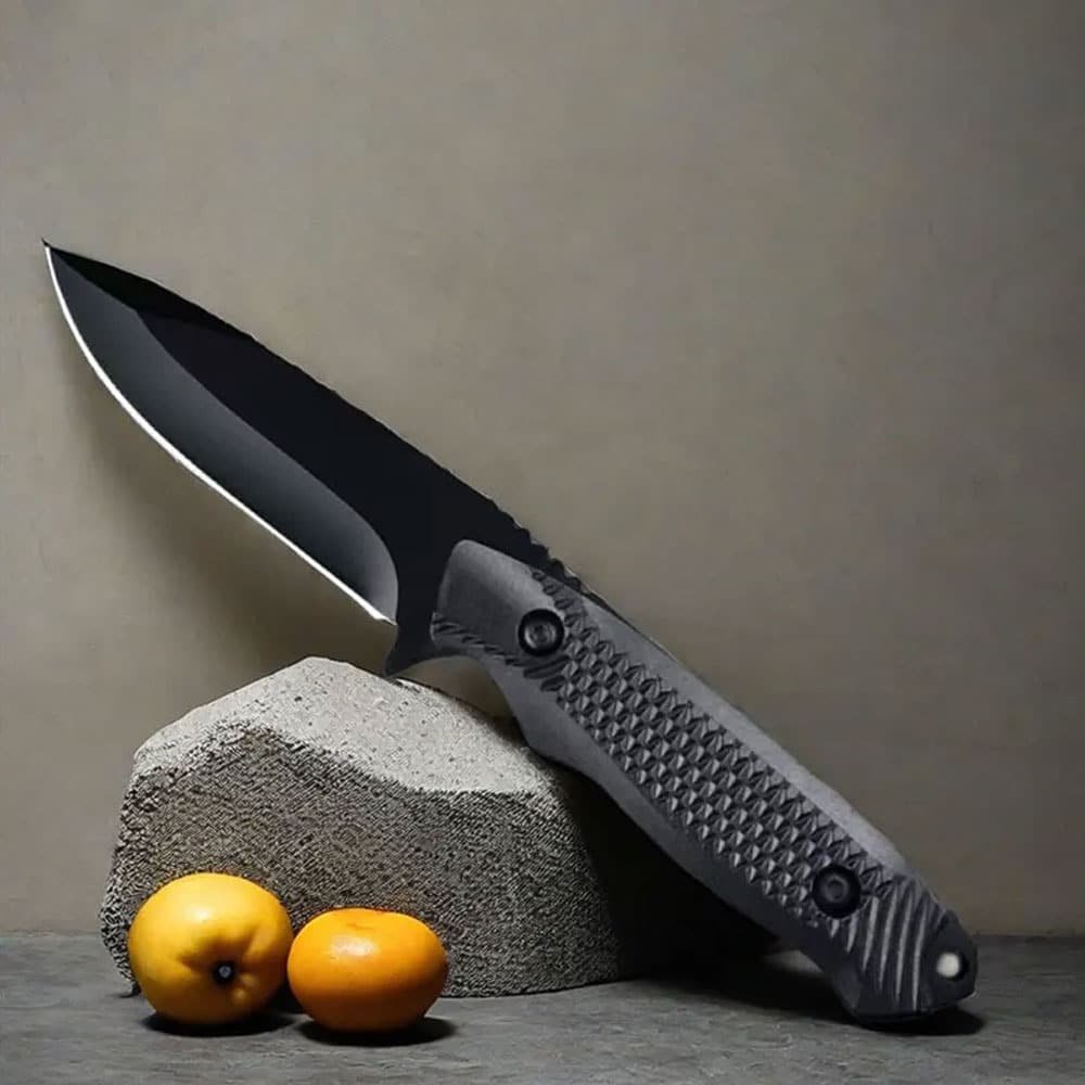 Fixed blade tactical knife with sheath - Image 2
