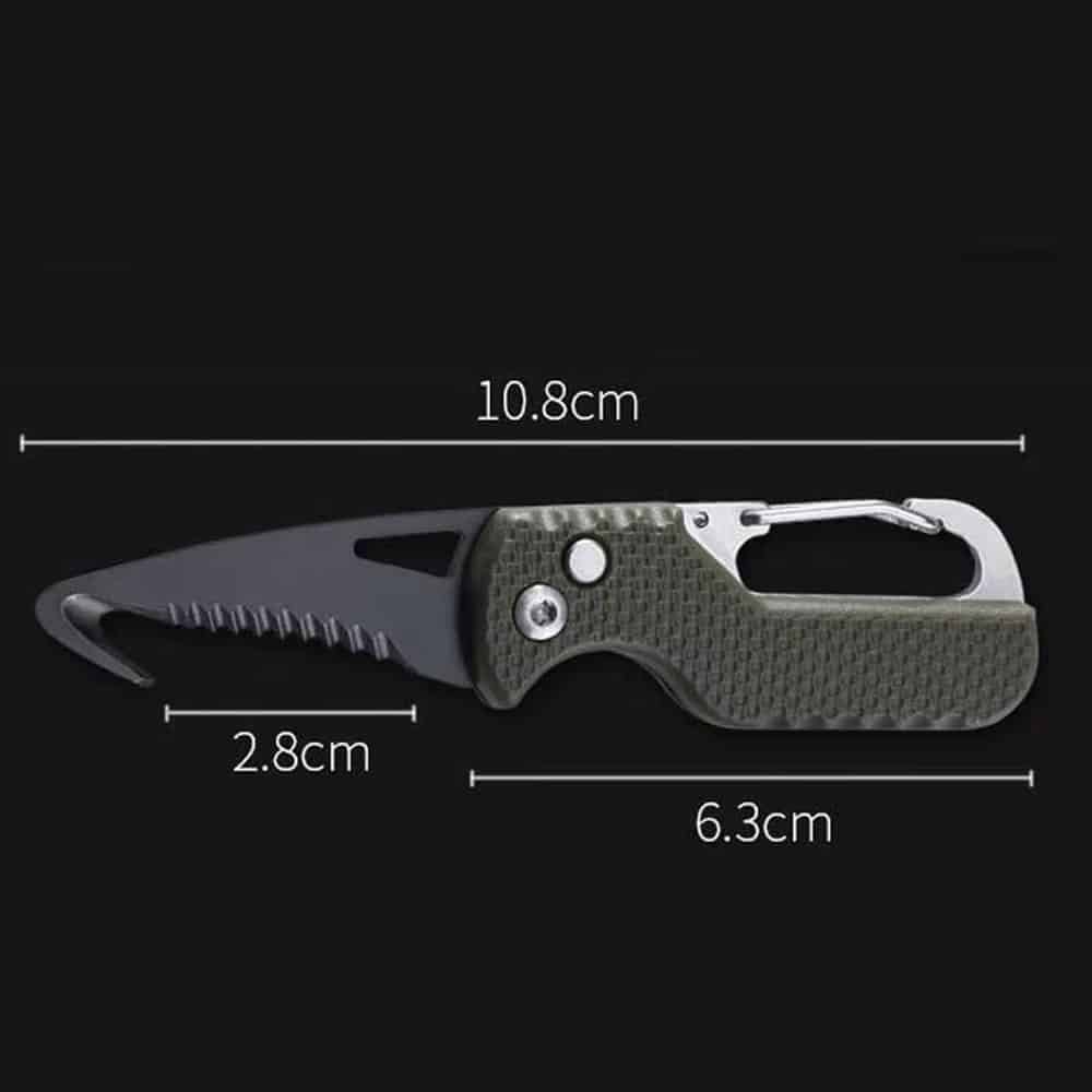 Tactical folding rescue hook knife - Image 3