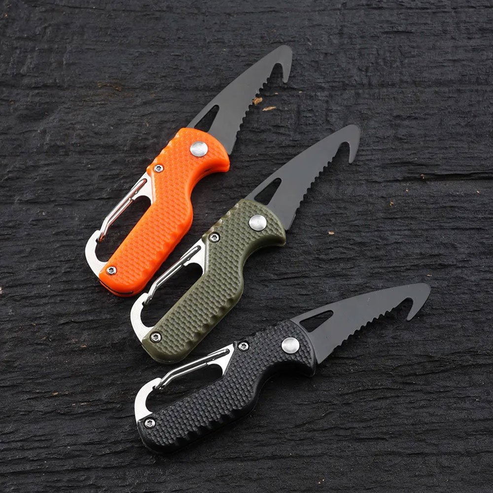 Tactical folding rescue hook knife - Image 2