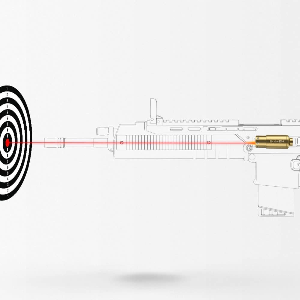 9mm training ammo laser - Image 4
