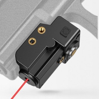 Low profile laser for pistol