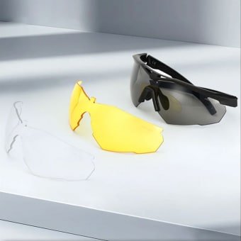 Military bullet proof sunglasses