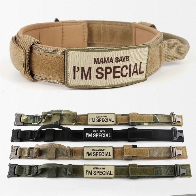 Tactical Dog Collar With Handle