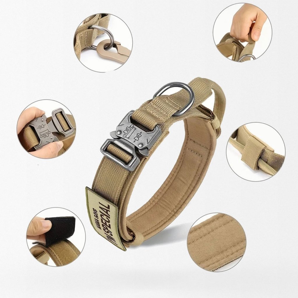 Tactical Dog Collar With Handle