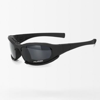 Tactical polarized sunglasses